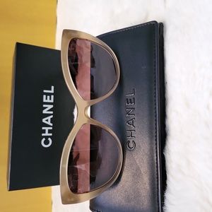 Chanel Cat Eye Sunglasses woman NWOT